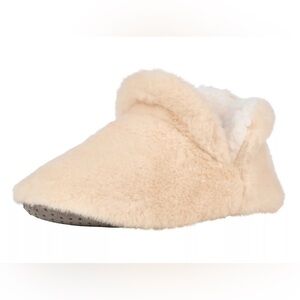 Northeast Outfitters Women’s Cozy Cabin Slippers Tan Aloe Infused